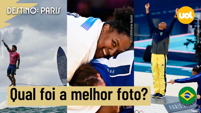 QUAL FOTO MAIS ICÔNICA DO BRASIL NAS OLÍMPIADAS DE PARIS? CLÉBER MACHADO E FLÁVIA DELAROLI ESCOLHEM