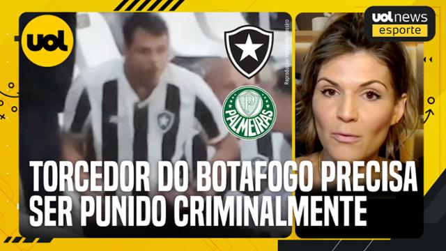 TORCEDOR DO BOTAFOGO FAZ LEMBRAR QUE SOMOS UM PAÍS RACISTA! QUE SEJA PUNIDO DIZ ALICIA KLEIN