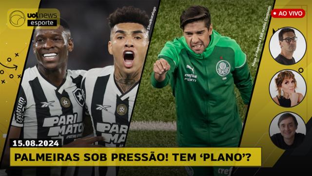 Palmeiras pressionado! Botafogo coloca 'plano' do Abel Ferreira à prova outra vez!