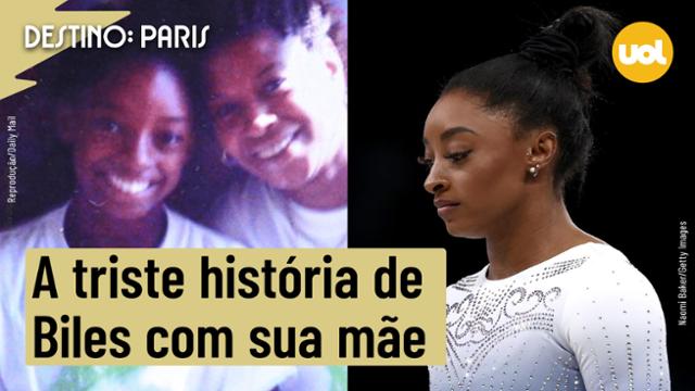 SIMONE BILES FOI ADOTADA NA INFÂNCIA POIS SUA MÃE ERA DEPENDENTE QUÍMICA: 'ABRI MÃO DOS MEUS FILHOS'