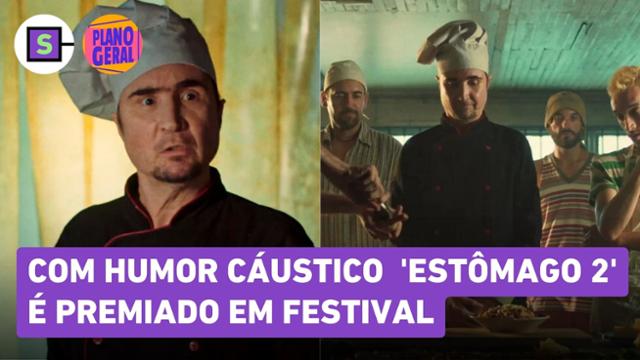 Premiado em Gramado, 'Estômago 2' aposta na comédia e traz Nicola Siri ao lado de João Miguel