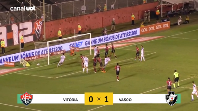 Vitória 0 X 1 Vasco _ Campeonato Brasileiro 2024, Veja os Gols!