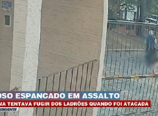 Idoso é espancado em assalto