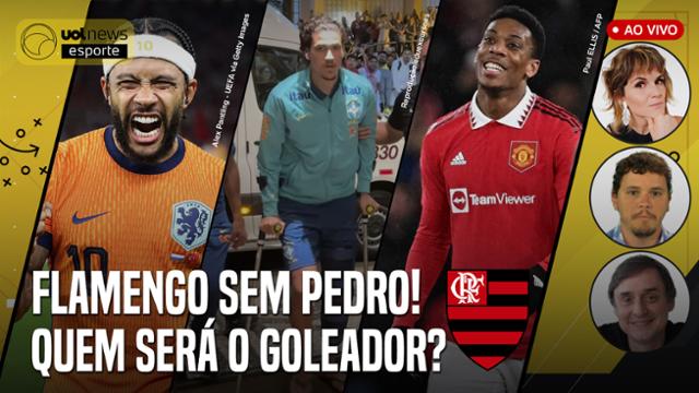 Flamengo vai ao mercado após a lesão do Pedro! Depay, Martial, qual o melhor substituto?