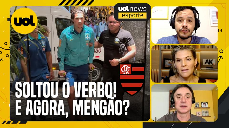 PEDRO FORA DO FLAMENGO: LESÃO É CULPA DO CALENDÁRIO?! TIRONI, ALICIA E ...