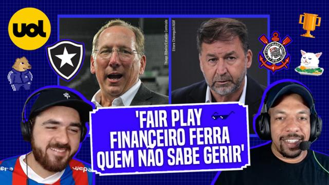 'CHOREM MAIS. COM FAIR PLAY FINANCEIRO O CORINTHIANS ESTAVA NA 3ª DIVISÃO', DISPARA GUSTAVO CHAGAS