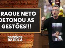 Neto fica furioso com coletiva de ex-presidentes do Corinthians