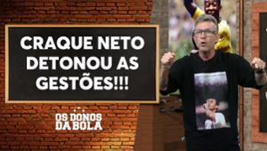 Neto fica furioso com coletiva de ex-presidentes do Corinthians