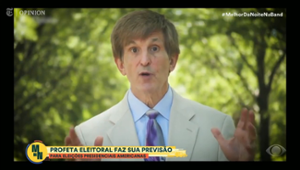 Profeta eleitoral faz sua previsão sobre disputa de Trump e Kamala Harris