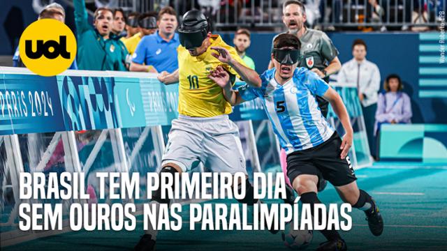 PARALIMPÍADAS 2024: BRASIL TEM PRIMEIRO DIA SEM OUROS E CAI NO QUADRO DE MEDALHAS