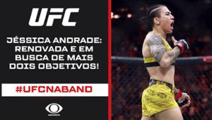 Jéssica Andrade projeta luta por título do UFC e Hall da Fama