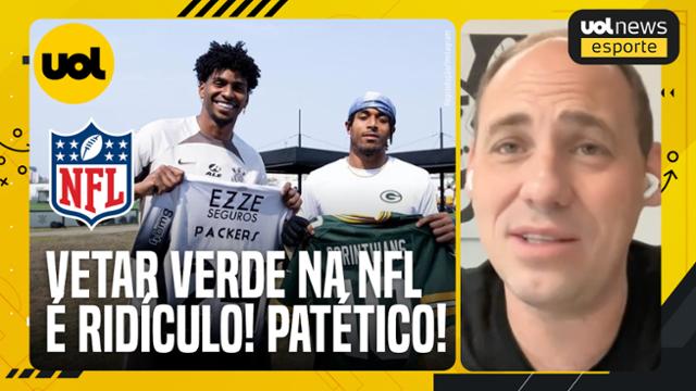 NFL NO CORINTHIANS TEM VERDE PROIBIDO? CAMISAS DE FUTEBOL VETADAS! JULIO GOMES DETONA!