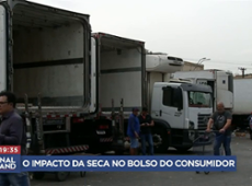 Falta de chuva e incêndios prejudica o transporte de alimentos no Brasil