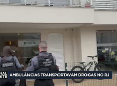 Quadrilha transportava drogas em ambulância