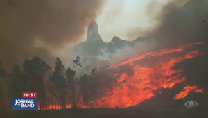 Incêndios seguem intensos no Brasil e bombeiros combatem o fogo