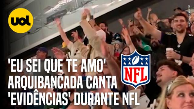 NFL: 'EVIDÊNCIAS' INVADE NOITE DE JOGOS NO BRASIL E IMPRESSIONA AMERICANOS