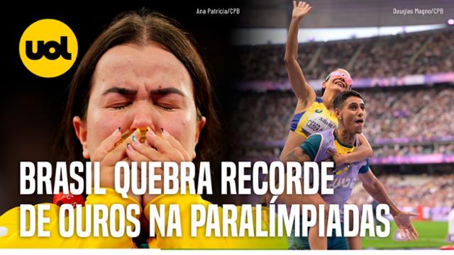 PARALÍMPIADAS 2024: BRASIL FAZ SUA MELHOR CAMPANHA COM RECORDE DE OUROS; VEJA QUADRO DE MEDALHAS