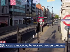 Casa-barco vira opção de moradia com menor preço em Londres