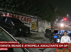 Motorista reage a assalto, atropela e mata suspeito em SP