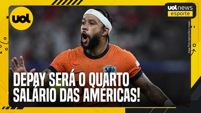 DEPAY TERÁ NO CORINTHIANS O QUARTO MAIOR SALÁRIO DAS AMÉRICAS! SÓ PERDE PARA MESSI E MAIS DOIS!