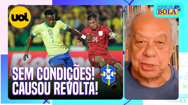 VINI JR NA SELEÇÃO BRASILEIRA NÃO CONSEGUE JOGAR NADA! É IMPRESSIONANTE!, DETONA JOSÉ TRAJANO