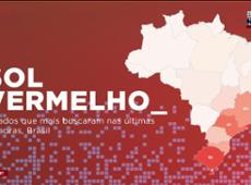 Brasileiros vão ao Google entender o "sol vermelho"