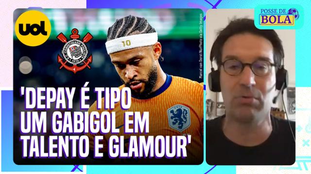 Depay é tipo um Gabigol em termos de talento e glamour!, diz Arnaldo Ribeiro