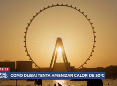 Saiba como Dubai tenta amenizar um calor de 50ºC