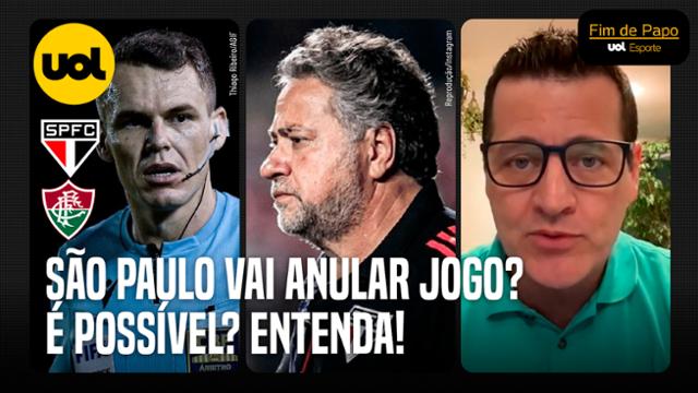 Fluminense x São Paulo pode ser anulado? É legalmente possível? Andrei Kampff explica