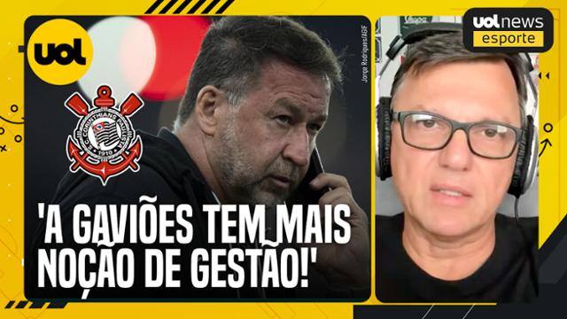 MAURO CEZAR FAZ ALERTA: GAVIÕES DA FIEL TEM MAIS NOÇÃO DE GESTÃO QUE DIRETORIA DO CORINTHIANS