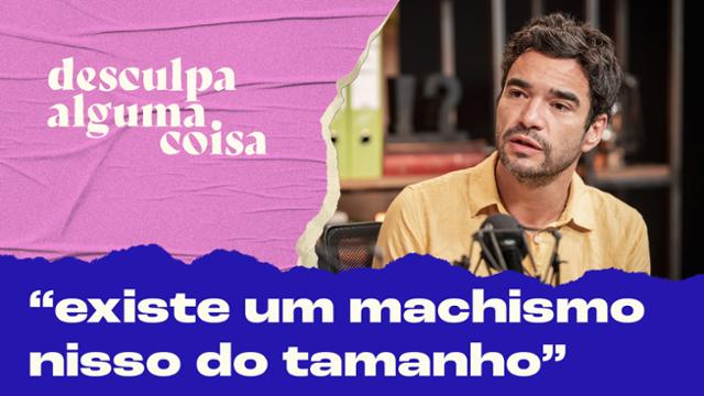 Caio Blat comenta piadas com nudez: ?Não é um elogio, acho desagradável?