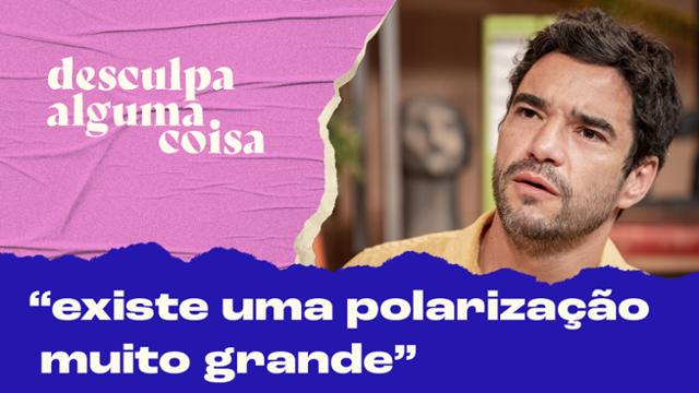 Caio Blat fala sobre fama e envolvimento com política: ?Cobram muito seu posicionamento?