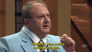 Fogaça chama prato de "vergonhoso" e Jacquin se recusa a prová-lo