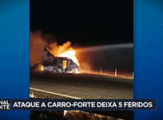 Ataque a carro-forte no interior de SP