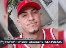 Traficante é preso no Rio com mais de 250 passagens pela Polícia