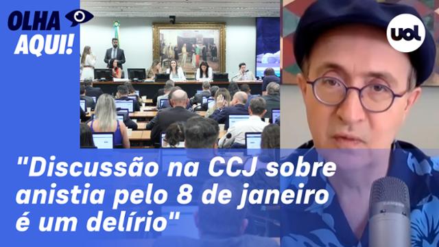 Reinaldo: PL da anistia é inconstitucional e aloprado; expõe delinquência