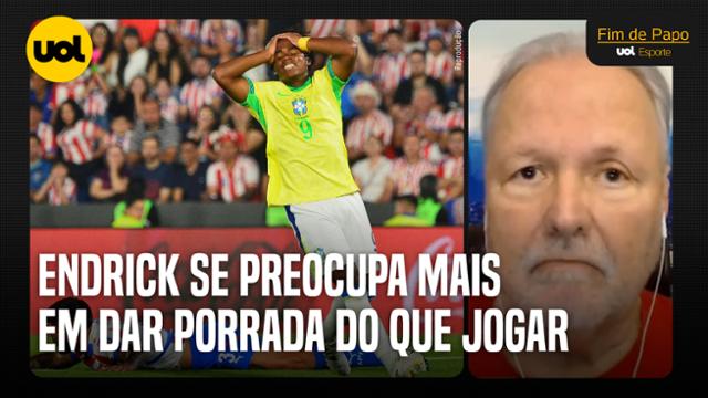 'ENDRICK PARECE MAIS PREOCUPADO EM DAR PORRADA DO QUE JOGAR BOLA', DETONA RENATO MAURICIO PRADO