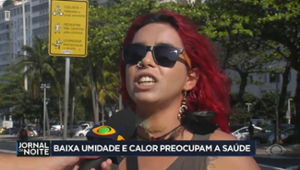 Baixa umidade e calor preocupam a saúde