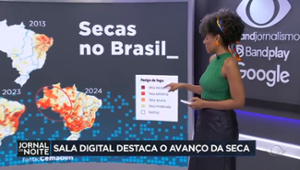 Sala Digital destaca o avanço da seca no Brasil