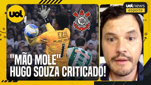 CORINTHIANS: HUGO SOUZA QUASE ENTREGOU DOIS GOLS! FOI COM A MÃO MOLE!, DISPARA RODRIGO MATTOS