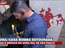 Polícia estoura 'casa bomba' com geladeira repleta de maconha em SP