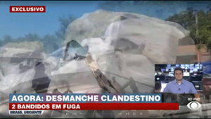 Polícia descobre desmanche clandestino; dois bandidos fogem