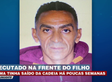 Ex-detento é assassinado na frente do filho