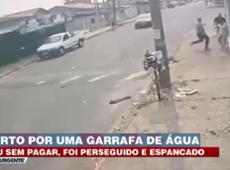 Homem é morto por não pagar garrafa d'água