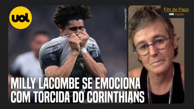 CORINTHIANS EMOCIONA MILLY LACOMBE: 'O FUTEBOL EXISTE NAS PEQUENAS COISAS'