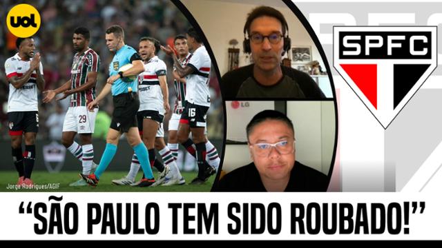 "TÁ MUITO FÁCIL ROUBAR O SÃO PAULO!", RECLAMA RENAN SOBRE TIME TENTAR ANULAR JOGO CONTRA O FLU