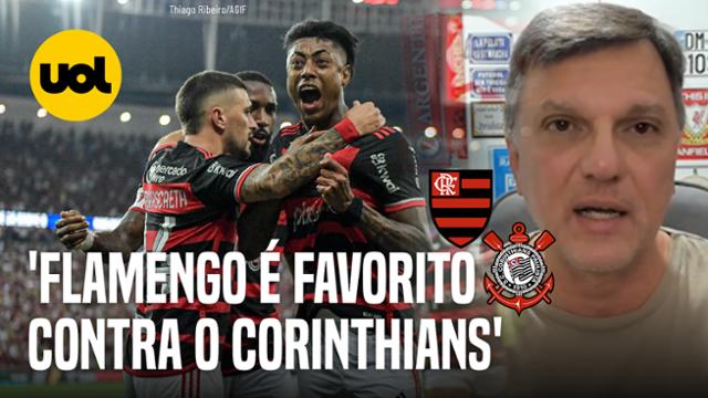 'FLAMENGO É FAVORITO CONTRA O CORINTHIANS, MAS NÃO SIGNIFICA QUE JÁ GANHOU', DIZ MAURO CEZAR PEREIRA