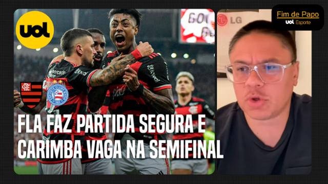 Favorito? 'Flamengo sofreu pouco contra a equipe do Bahia', diz Renan