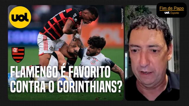 Flamengo x Corinthians: 'Calor de Itaquera pode deixar duelo equilibrado', aposta PVC