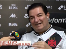 Na semi da Copa do Brasil, Vasco tem novo patrocinador